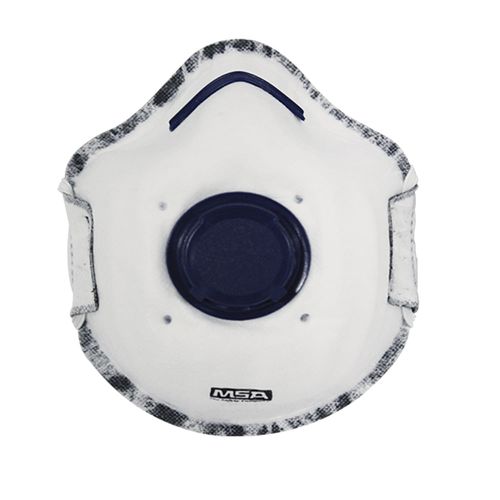 Respirador Descartavel Pff2 Vo Com Valvula Concha Msa Affinity 3251
