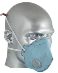 Respirador Descartavel Pff2 Vo Dobravel Airsafety Mask