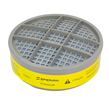 Cartucho Químico 100300 - Vapores Orgânicos e Gases Ácidos Honeywell