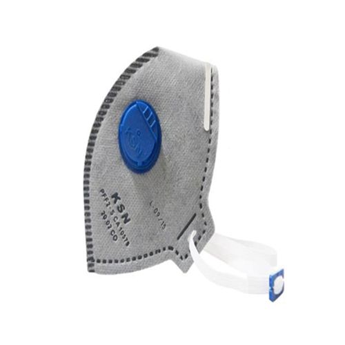 Respirador Descartavel Pff2 Vo Com Valvula Dobravel Ksn 2002vo