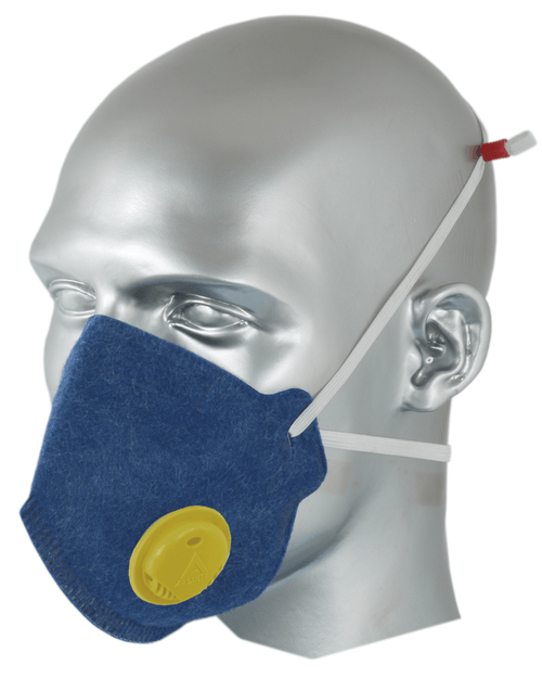 Respirador Descartavel Pff2 Com Valvula Dobravel Airsafety Mask