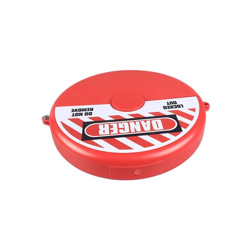 Bloqueio Valvula Gaveta Nylon 165 a 254mm 4safe Vermelho