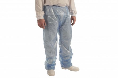 Calca Imperm Descartavel Polietileno Elastico Brasmo