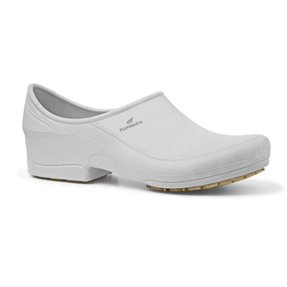 Sapato Ocupacional Moov Branco Fujiwara - Net Suprimentos