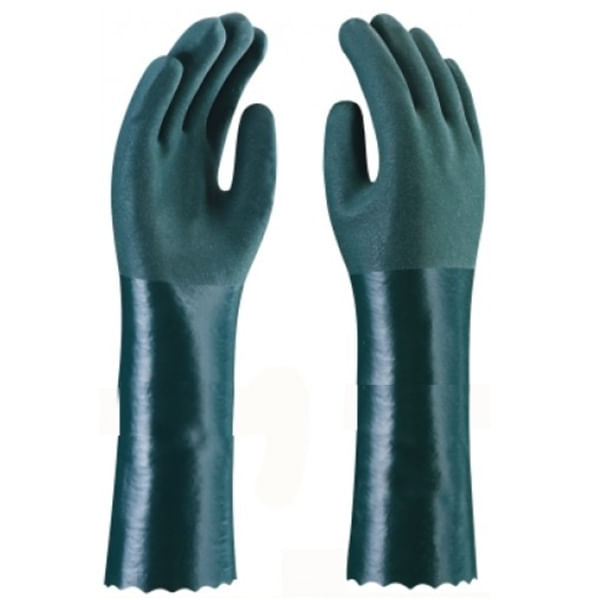 Luva Pvc Forrada Aspera 56cm Jundtex - Net Suprimentos