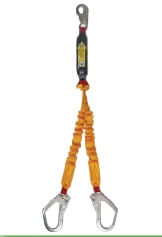 Talabarte Y Fita Com Elástico 1,3m com ABS Abertura 53mm Hercules HL03259YE