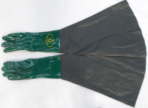 Luva Pvc Forrada Lisa 80cm Jatista Handschuhe