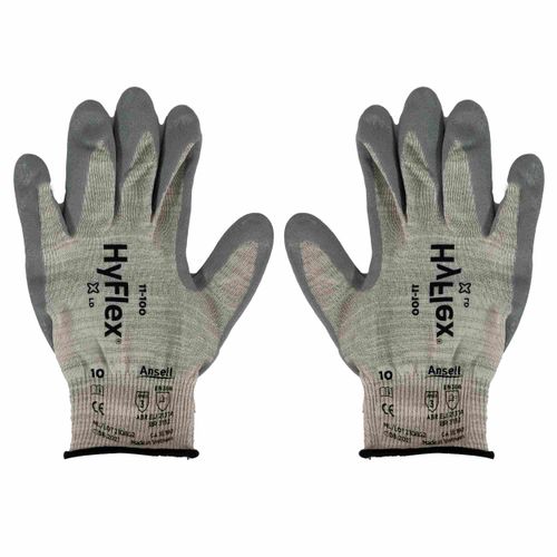 Luva Hyflex Static Control Cinza Prot-cap