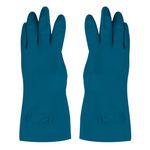 Luva-Latex-Silver-30cm-045mm-Danny-Silver-M-azul-Claro-------------------------
