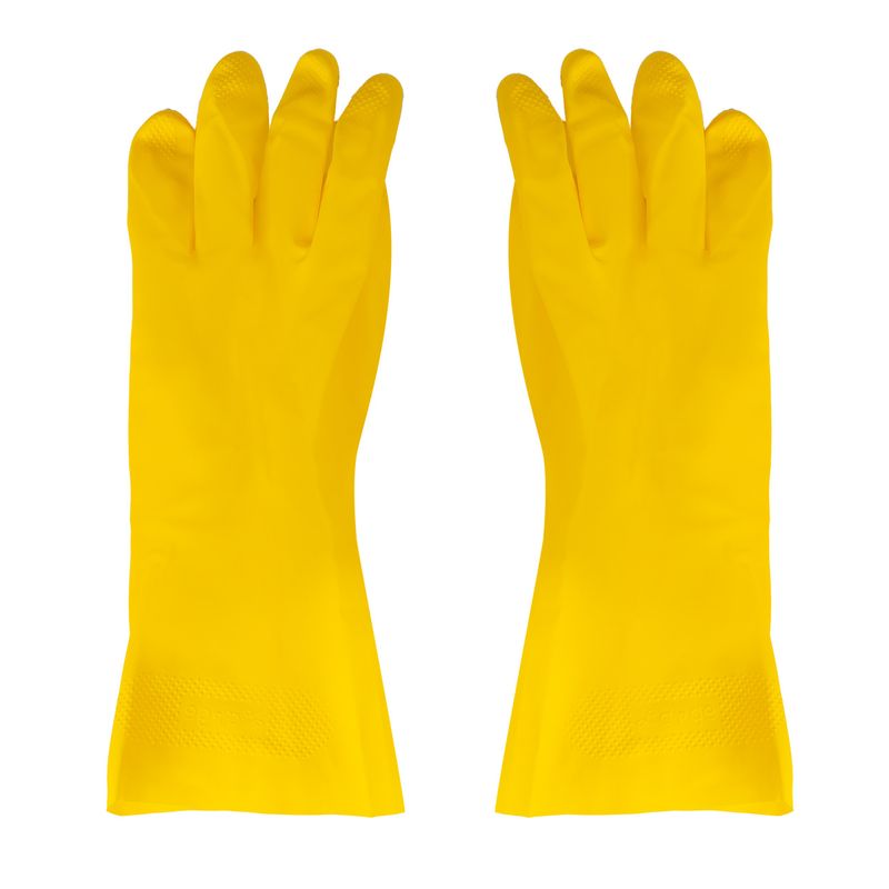 Luva-Nitrilica-Clorinada-30cm-030mm-Danny-Nitrilmax-Xg-amarelo-----------------