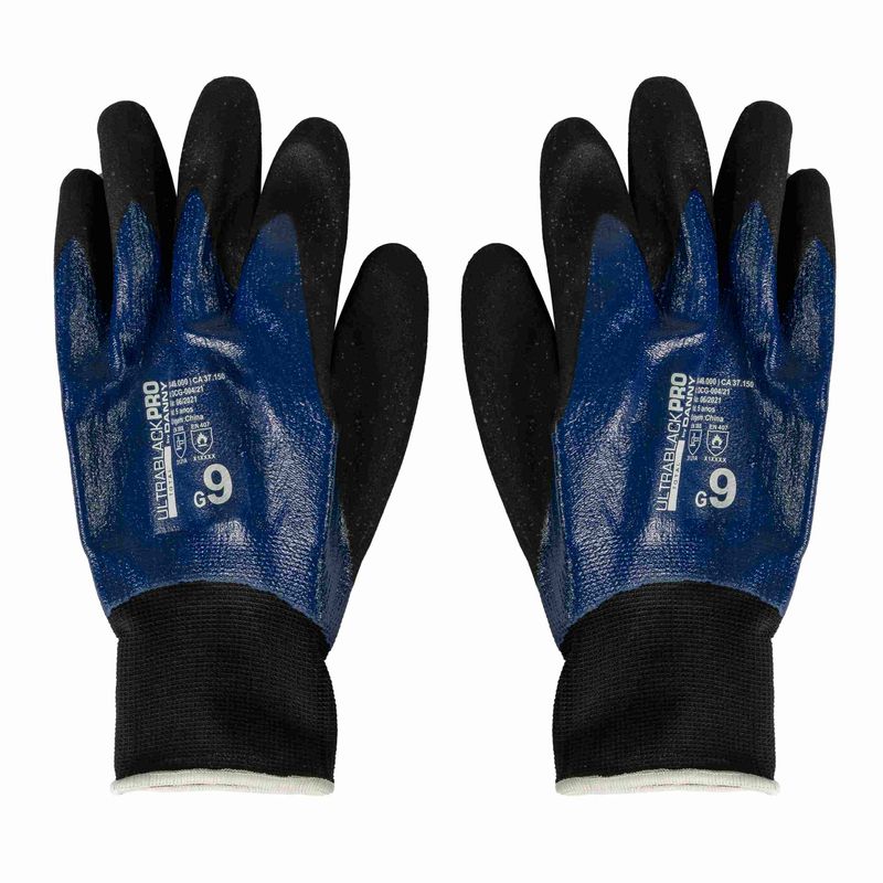 Luva-Banho-Nit-Total-Malha-Nylon-Danny-Ultrablack-Pro-Total-Xg-preto------------