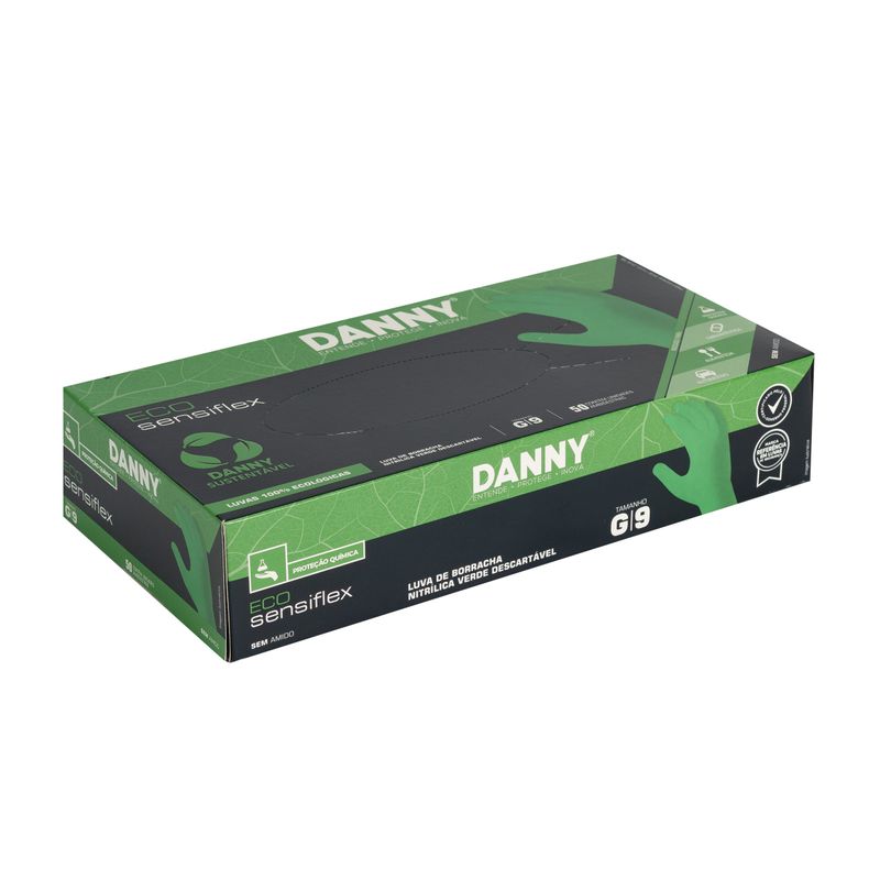 Luva-Desc-Nitrilica-Biodegradavel-Sem-Po-010mm-Danny-Eco-Sensiflex-Verde-G-----