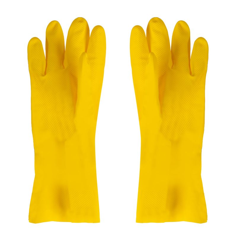 Luva-Nitrilica-Clorinada-30cm-030mm-Danny-Nitrilmax-Xg-amarelo-----------------