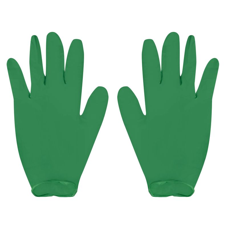 Luva-Desc-Nitrilica-Biodegradavel-Sem-Po-010mm-Danny-Eco-Sensiflex-Verde-G-----