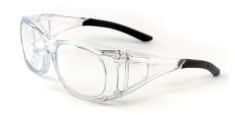 Óculos Policarb Adaptavel Lente Graduada Anti-Risco Anti-Embaçante Vicsa Spot Incolor