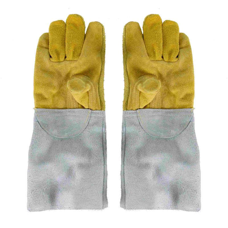 Luva-Raspa-Camurca-Punho-Raspa-20cm-Forrada-Costura-Aramida-Msl-----------------