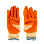 Luva-Banho-Latex-Ventil-Trico-Kalipso-Orangeflex-Xg-laranja---------------------