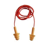 Protetor Auricular de Silicone Laranja Com Cordão Extensão Epi