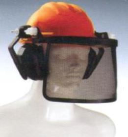 Capacete Motosserrista Ledan Laranja