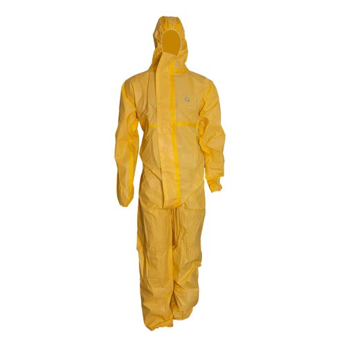 Macacao Quimico Volk Covertech 300 Xxg/amarelo