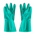 Luva-Nitrilica-Flocada-33cm-038mm-Solvex-Verde-Com-Forro-Ansell
