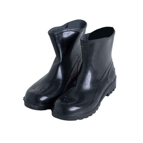 Bota Pvc Extra Curta 16cm Sem Forro Fujiwara Atlantis 46/preto