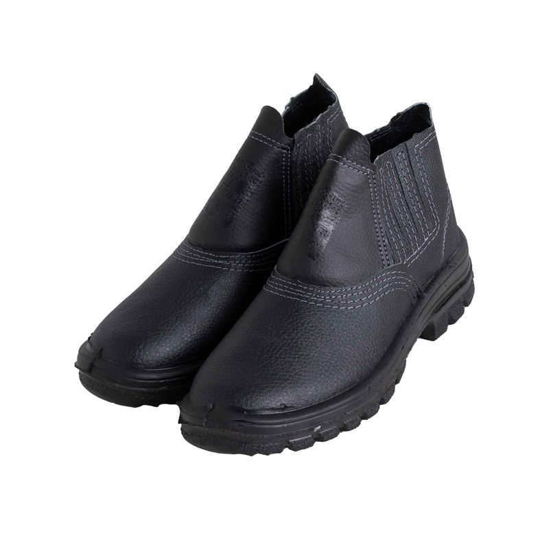 Botina-El-Sem-Bico-Mono-Couro-Lixado-Cartom---------------------------------------------------------