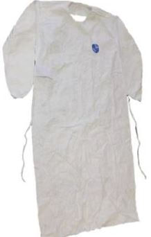 Avental Barbeiro Quimico Dupont Tyvek500 Ty278b
