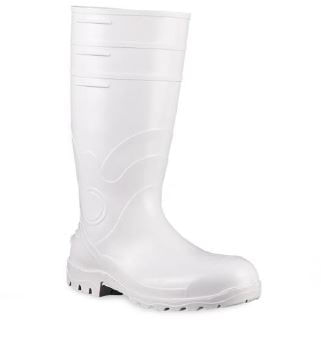 Bota Pvc Longa 34cm Bracol Acqualev Branco