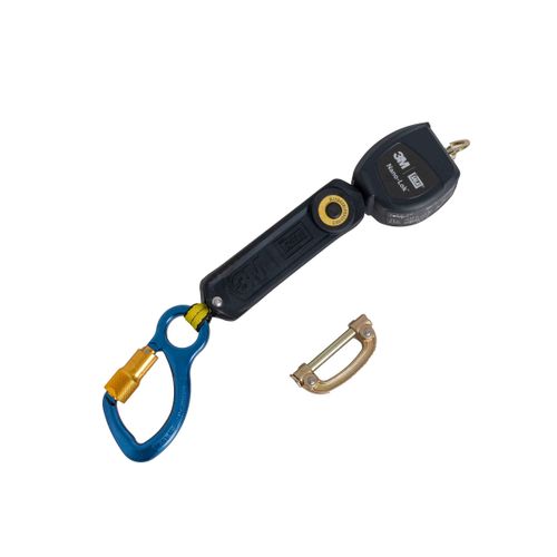 Trava Quedas Retratil Fita Conector Aluminio 19mm 3m Dbi Nano Lock