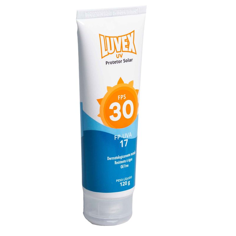 Protetor-Solar-FPS-30-Luvex-Bisnaga-120g