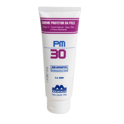 Creme Grupo 3 Mavaro PM 30 Bisnaga 120g