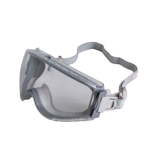 Óculos Policarb Ampla Visão Indireto Anti-Embaçante Uvex Stelth Elast Tecido Incolor