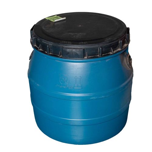 Tambor Vazamento Plastico Tampa Rosca 120l Ambclean