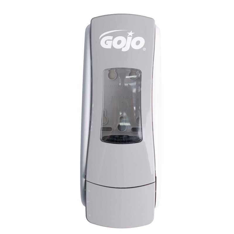 Dosador-Manual-Gojo-8784-ADX-700ml-Cinza-e-Branco