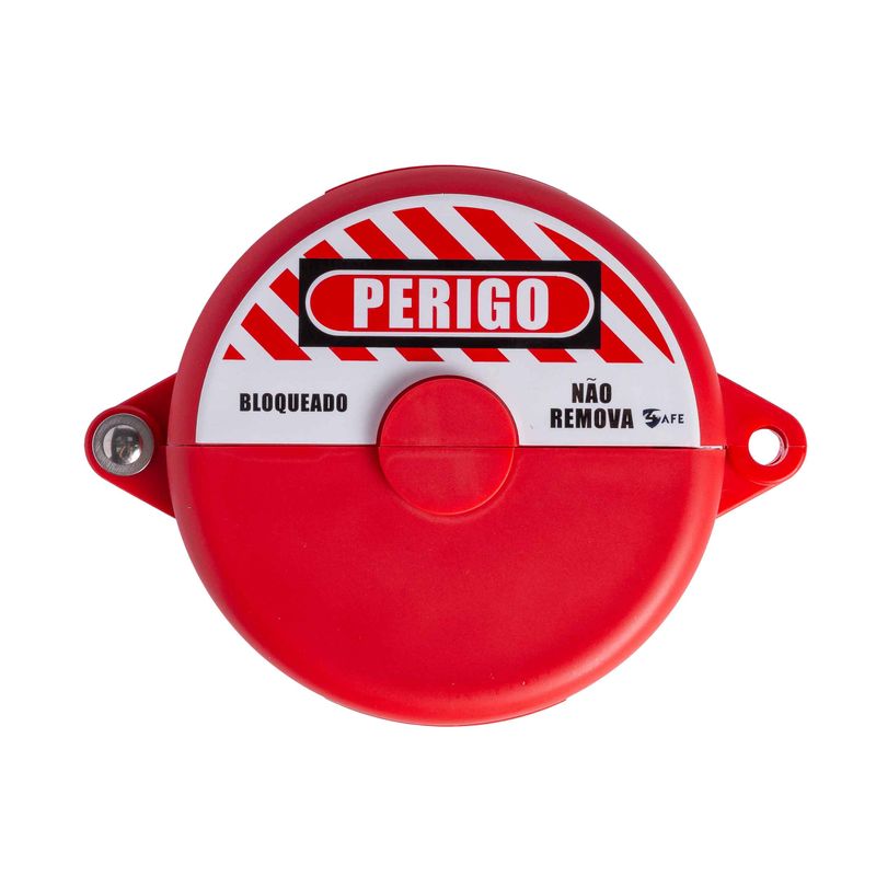 Bloqueio-Valvula-Gaveta-Nylon-63-a-127mm-4safe-Vermelho---------------------------------------------