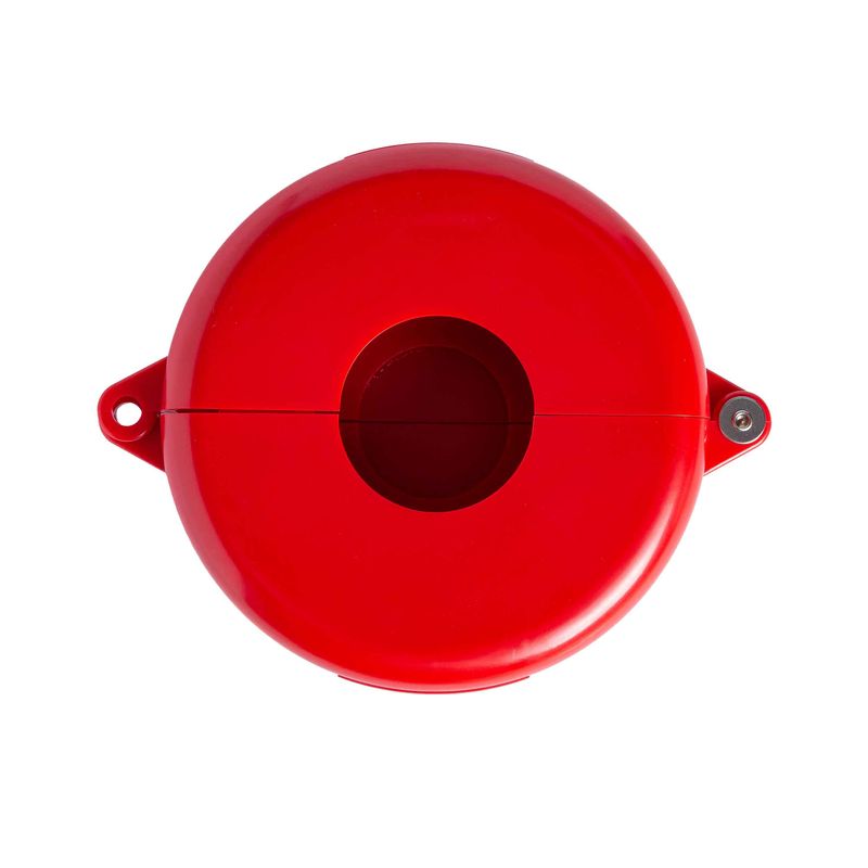 Bloqueio-Valvula-Gaveta-Nylon-127-a-165mm-4safe-Vermelho--------------------------------------------