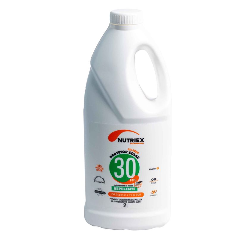 Protetor-Solar-Repelente-FPS-30-Nutriex-Dosador-2L