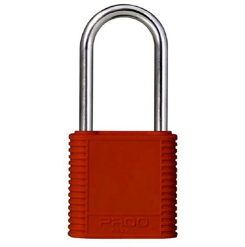 Cadeado Plast Bloqueio Haste Metal Seg.diferentes 4,2cm Pado