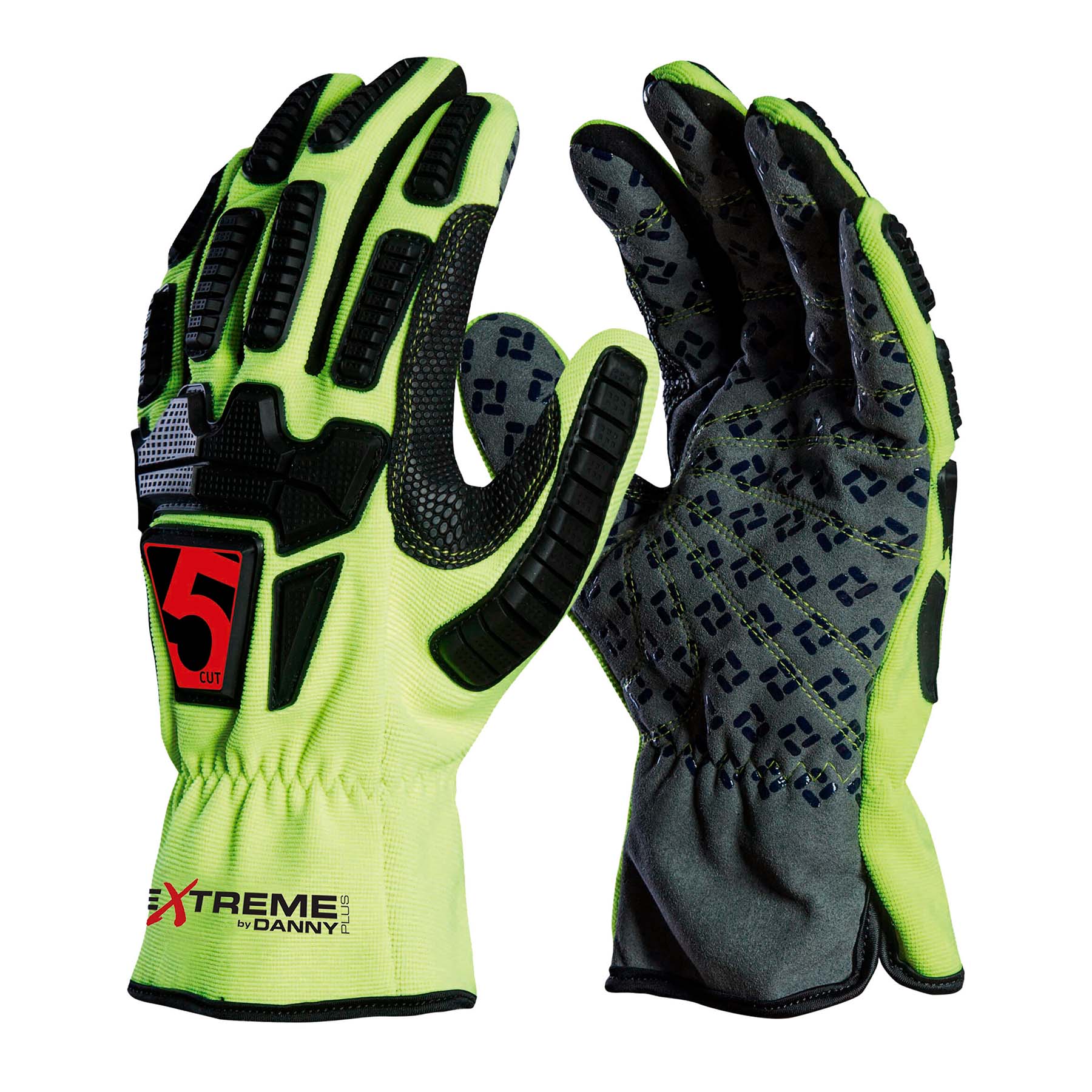 Luva Impacto Pead Tpu Danny Extreme X Xxg/amarelo - Net Suprimentos