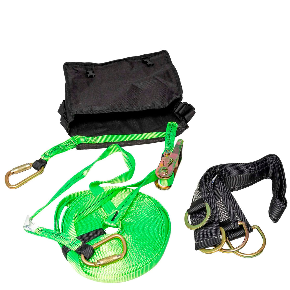 Linha de Vida Temporaria Fita Poliester 20m Hercules Hlvp01 - Net