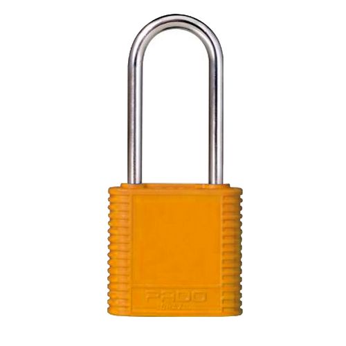 Cadeado Plast Bloqueio Haste Metal Seg.diferentes 3,4cm Pado //vermelho