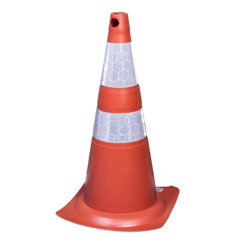 Cone 75cm Refletivo Rigido Plastcor