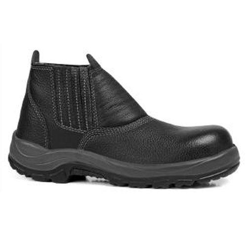 Botina El B.comp Bid Couro Lixado Nao Eletr Fujiwara 47/preto