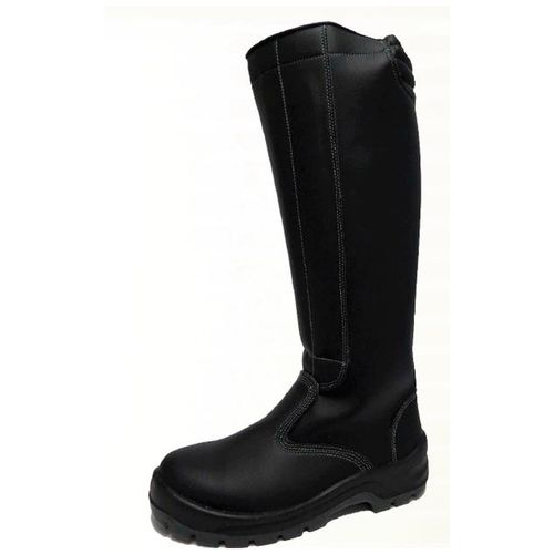 Coturno Mateiro Ziper B.comp Pap Bid Micro Fibra Marluvas Suz Preto 47/preto