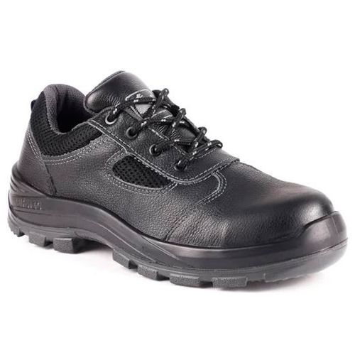 Sapato Cad B.comp Antiest Couro Lixado Bracol Preto 46/preto
