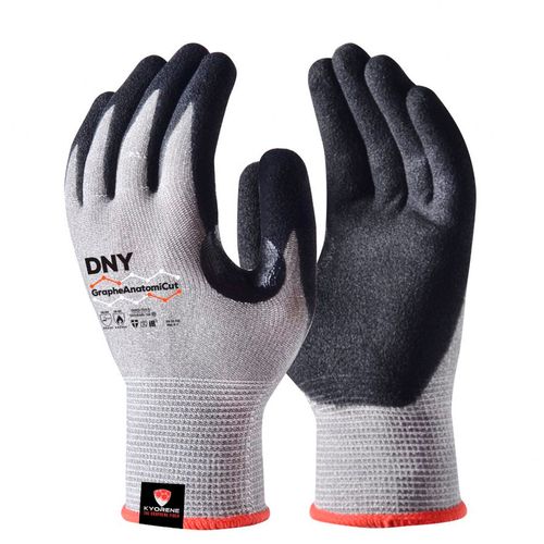 Luva Corte Grafeno Banho Nit En388 4543c Danny Grapheanatomicut Xxg/cinza