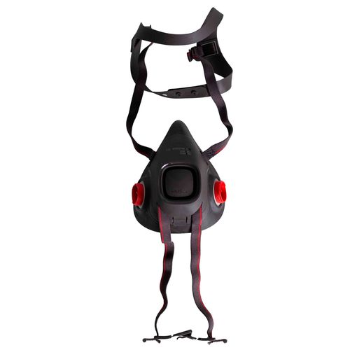 Respirador Semifacial Borracha Para 2 Cartuchos Honeywell Hm500 P//