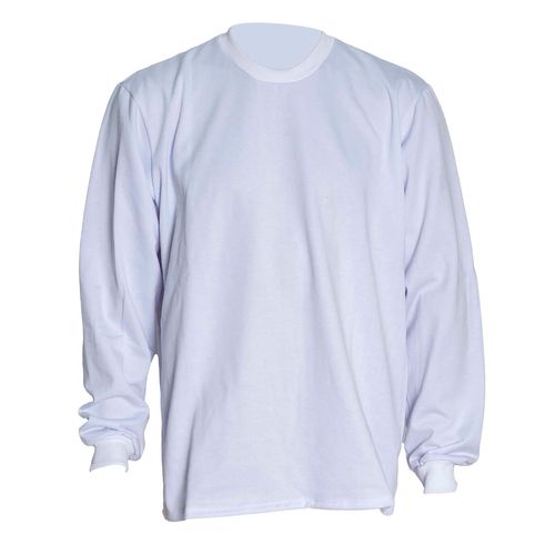 Blusa Moleton Velper Xxg/branco