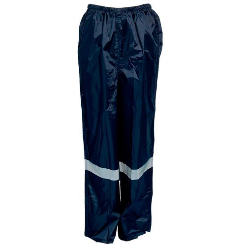 Calca Imperm Nylon Emborrachado Refl Pantaneiro Xxg/azul Marinho